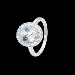 MADS Z CELESTIAL BY MEDINA RING I SØLV MED MED HVID TOPAS - 3146901