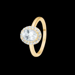 MADS Z CELESTIAL BY MEDINA 8 KARAT GULD RING MED TOPAS - 3346901