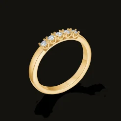 MADS Z CROWN ALLIANCE RING I 14 KARAT GULD MED BRILLANTER - 1541845