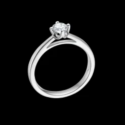 MADS Z CROWN RING 14 KARAT HVIDGULD MED 0,34 CARAT BRILLANT - 1641634