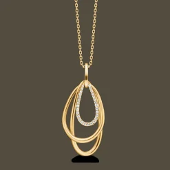 MADS Z FABIENNE VEDHÆNG I 14 KARAT GULD MED BRILLANTER - 1531157