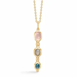 MADS Z FLORENTINA VEDHÆNG 14 KARAT MED ÆGTE STENE- 1536130