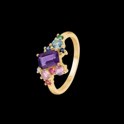 MADS Z FOUR SEASON SUMMER 14 KARAT GULDRING MED ÆDELSTEN - 1546030