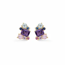 MADS Z FOUR SEASONS SOMMER ØRERINGE 14 KARAT GULD MED ÆGTE STEN - 1516030