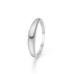 MADS Z HALF-MOON RING SØLV - 2140092