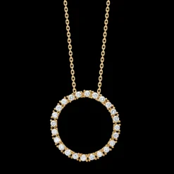 MADS Z HALO VEDHÆNG I 14 KARAT GULD MED BRILLANTER - 1531025