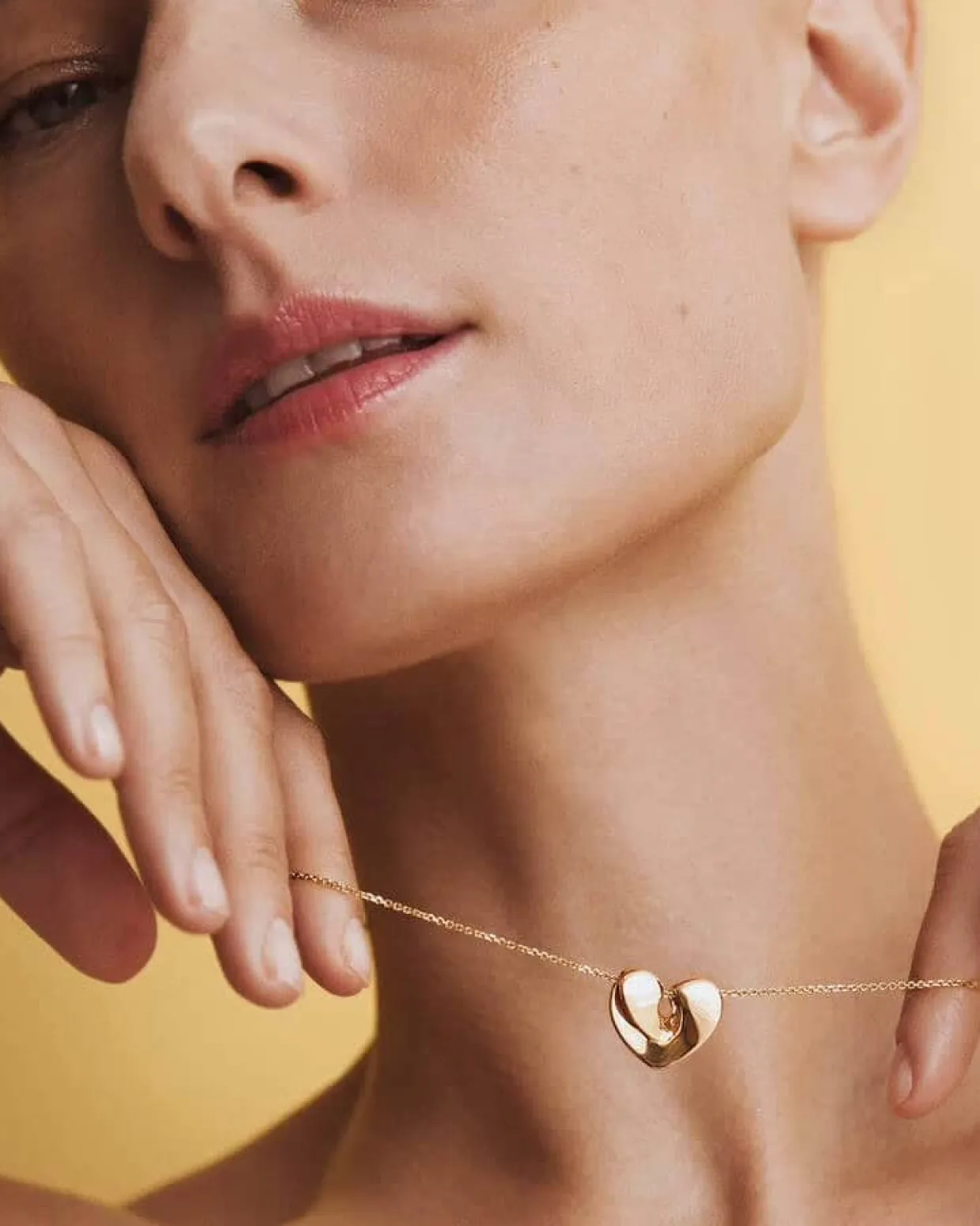 MADS Z JULIETTA HJERTE VEDHÆNG I 8 KARAT GULD - 3330025