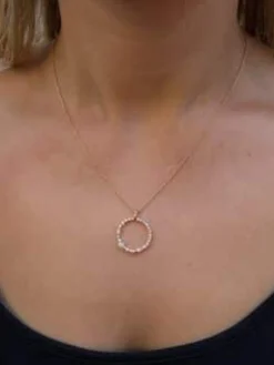 MADS Z LUCIA HALSKÆDE 14 KARAT CIRKEL - 1531055