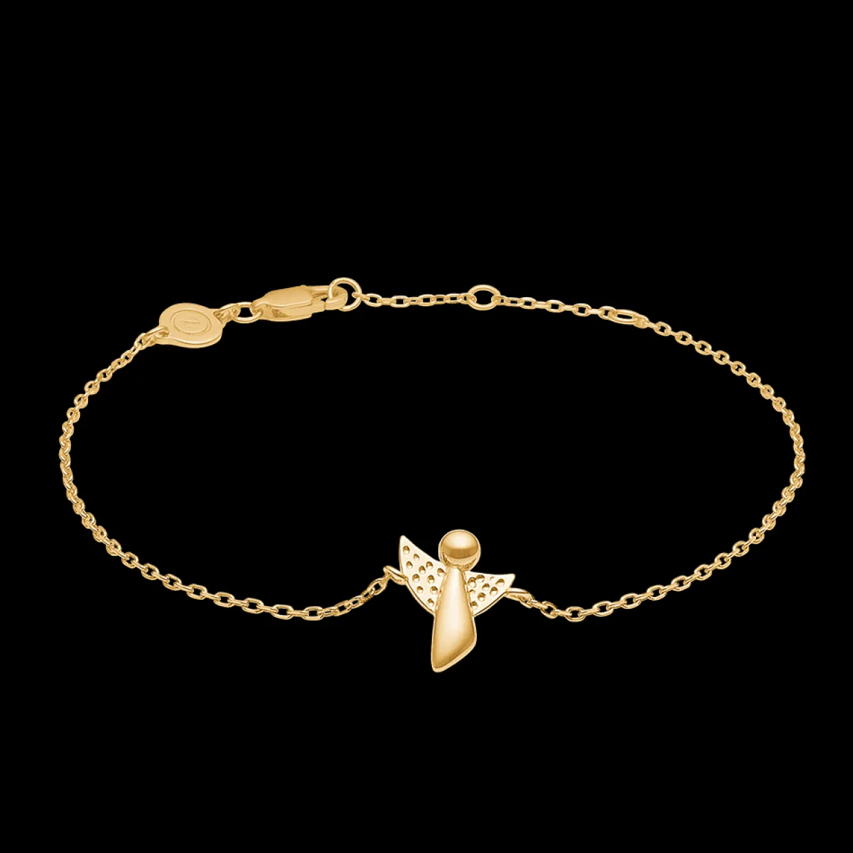 MADS Z ME AND MY ANGEL ARMBÅND I FORGYLDT SØLV - 2250031