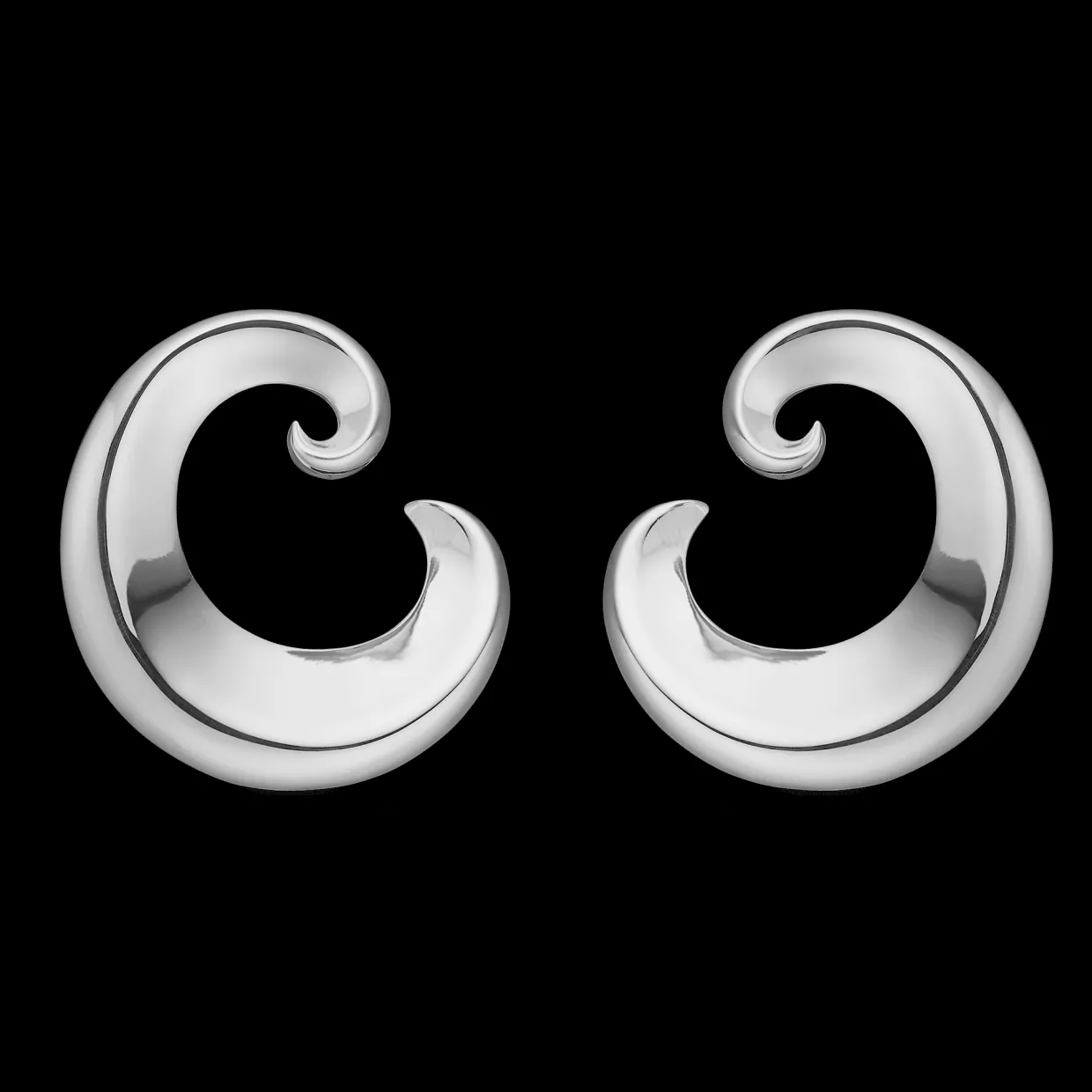 MADS Z OCEAN SØLV ØRERINGE - 2110134