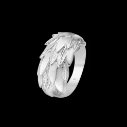 MADS Z PAPAGENA SØLV RING MED FJER - 2140081