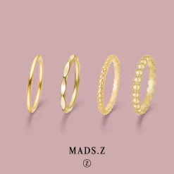 MADS Z POERTY RING 14 KARAT GULD - 1540044