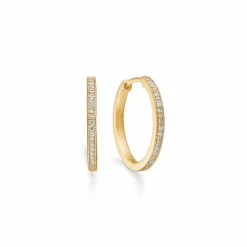 MADS Z POETRY 14 KARAT ØRERINGE MED BRILLIANTER - 1511037