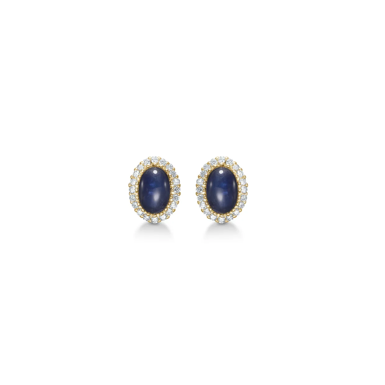 MADS Z ROYAL SAPPHIRE ØRERING 14 KARAT GULD - 1514031