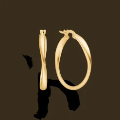 MADS Z SILVIA ØRERINGE I 8 KARAT GULD - 3310147