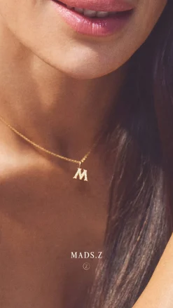 MADS Z TENDER LOVE VEDHÆNG G I 14 KARAT GULD MED BRILLANTER - 1531100-G