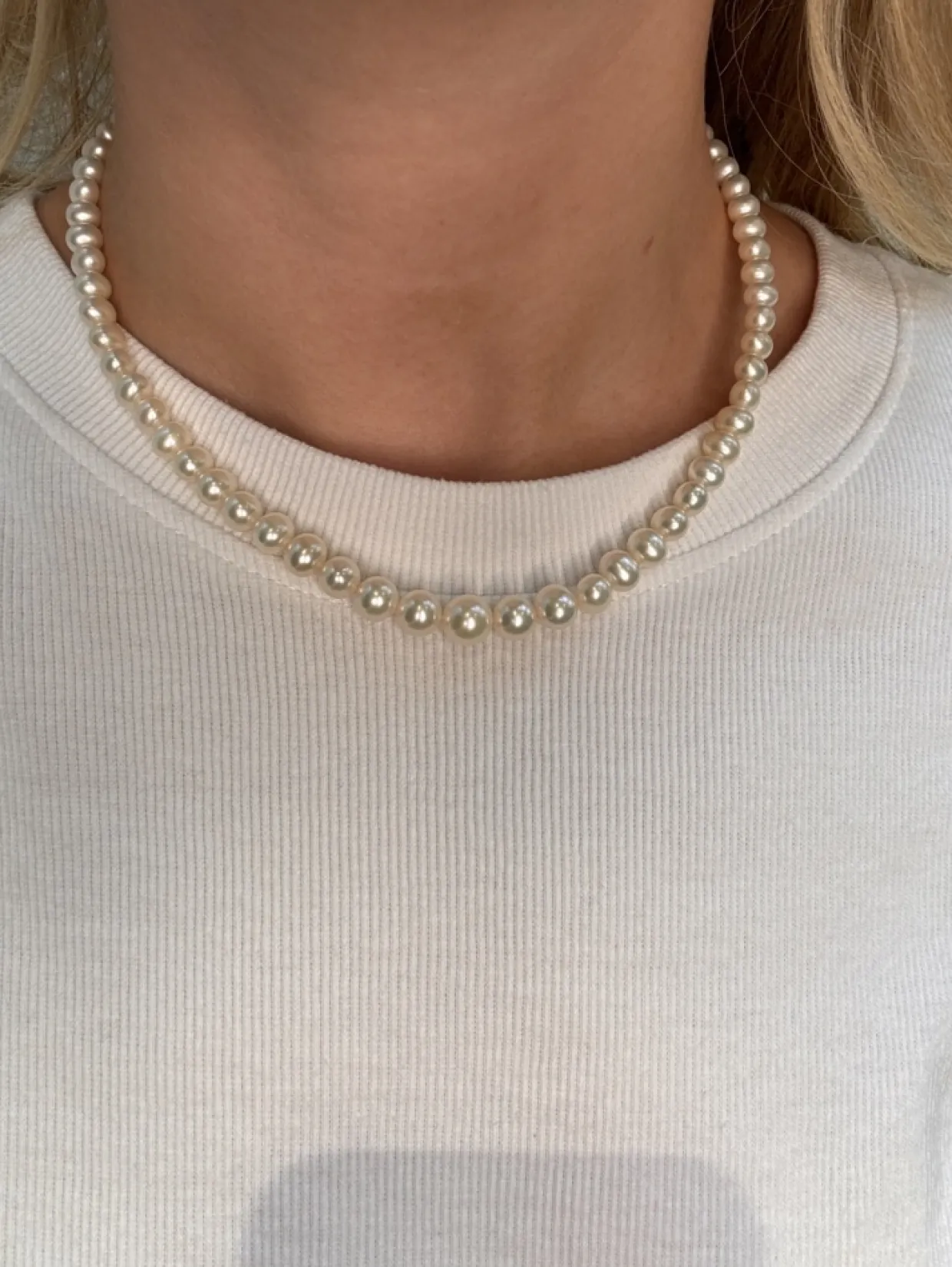 MADS Z TREASURE PERLEKÆDE MED KULTURPERLER OG 14KT LÅS - 1523006