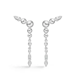 MADS Z UNICORN ØRERINGE SØLV MED HVID TOPAS- 2116073