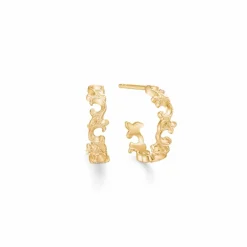 MADS Z VINTAGE 14 KARAT GULD ØRERINGE SOM CREOL - 1510038