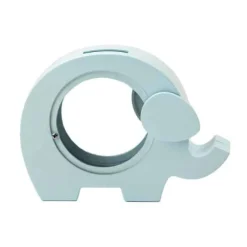 NOA KIDS FORKROMET SPAREBØSSE ELEFANT LYSEBLÅ - 92015286199