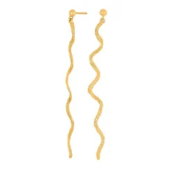 NORDAHL ANDERSEN ØRERINGE SØLV FORGYLDT FUN52 - 30290595900