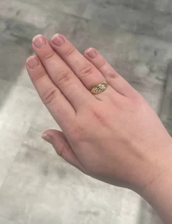 NORDAHL ANDERSEN RING SØLV FORGYLDT FILM52 - 102600159