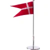NORDAHL FORKROMET FLAGSTANG 30 CM MED DÅBSMOTIVER - 87015081023