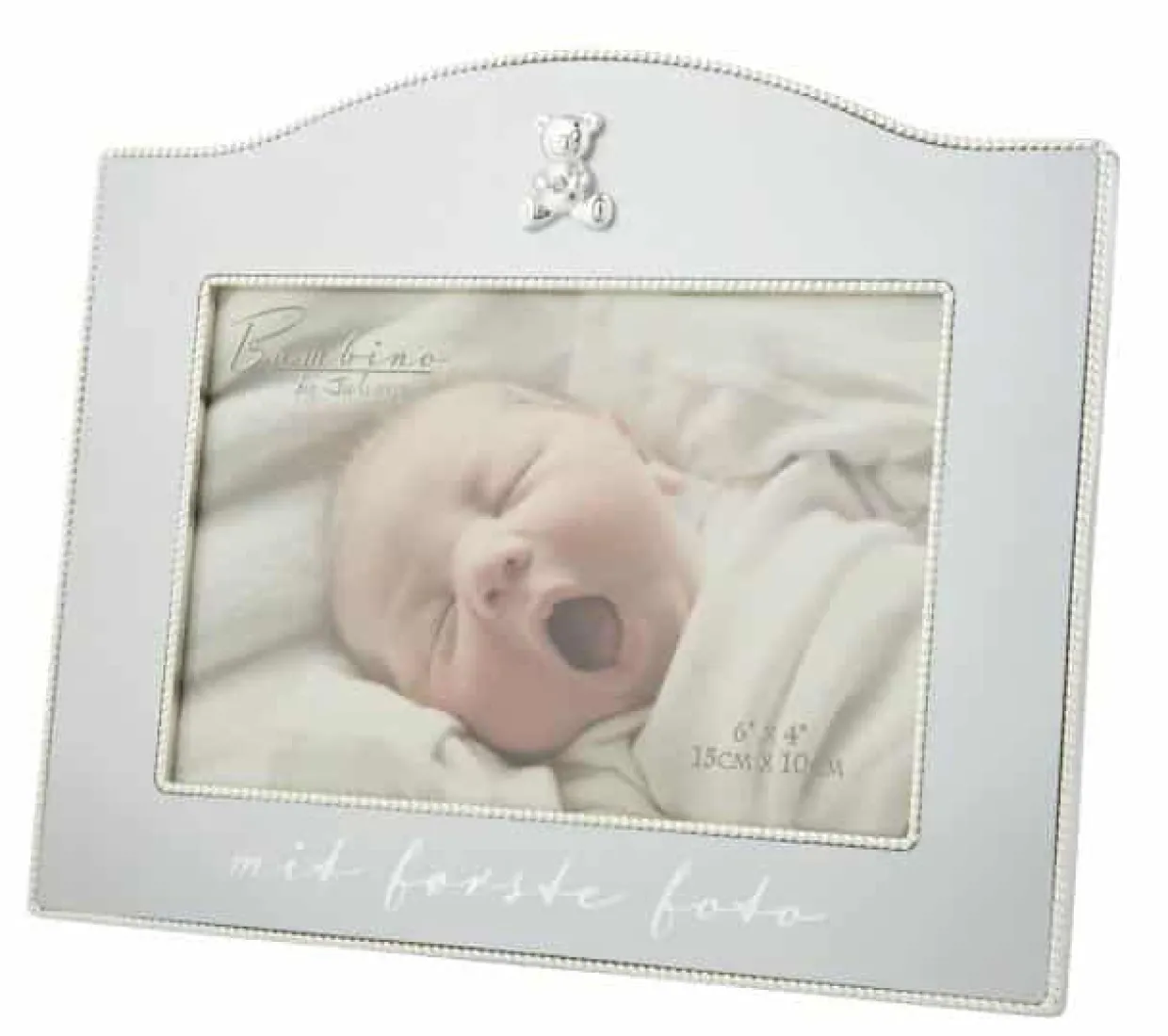 NORDAHL FORSØLVET FOTORAMME MIT FØRST FOTO - 89015786081