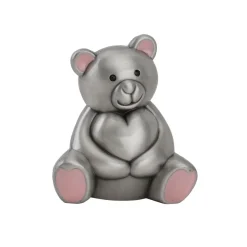 NORDAHL FORTINNET SPAREBØSSE BAMSE LYSERØD ØRE - 152-76288