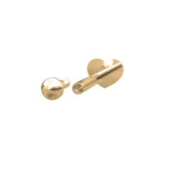 NORDAHL JEWELLERY 14 KARAT LABRET PIERCING MED 2 MM KUGLE - 30140000500