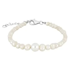 NORDAHL JEWELLERY ARMBÅND MED FERSKVANDS PERLE - 80890140920