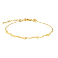 NORDAHL JEWELLERY ARMBÅND SØLV FORGYLDT MOVIE52 - 80540025900