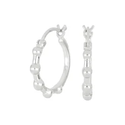 NORDAHL JEWELLERY CREOL KUGLER NICE52 SØLV -325 726