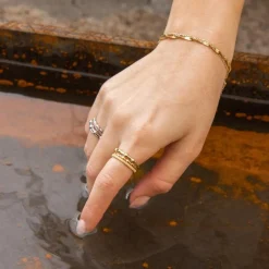 NORDAHL JEWELLERY FORGYLDT RING NICE52 -125 326-3