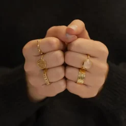 NORDAHL JEWELLERY FORGYLDT RING NICE52 -125 326-3