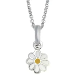 NORDAHL JEWELLERY HALSKÆDE MED DAISY BLOMST - 80691380900