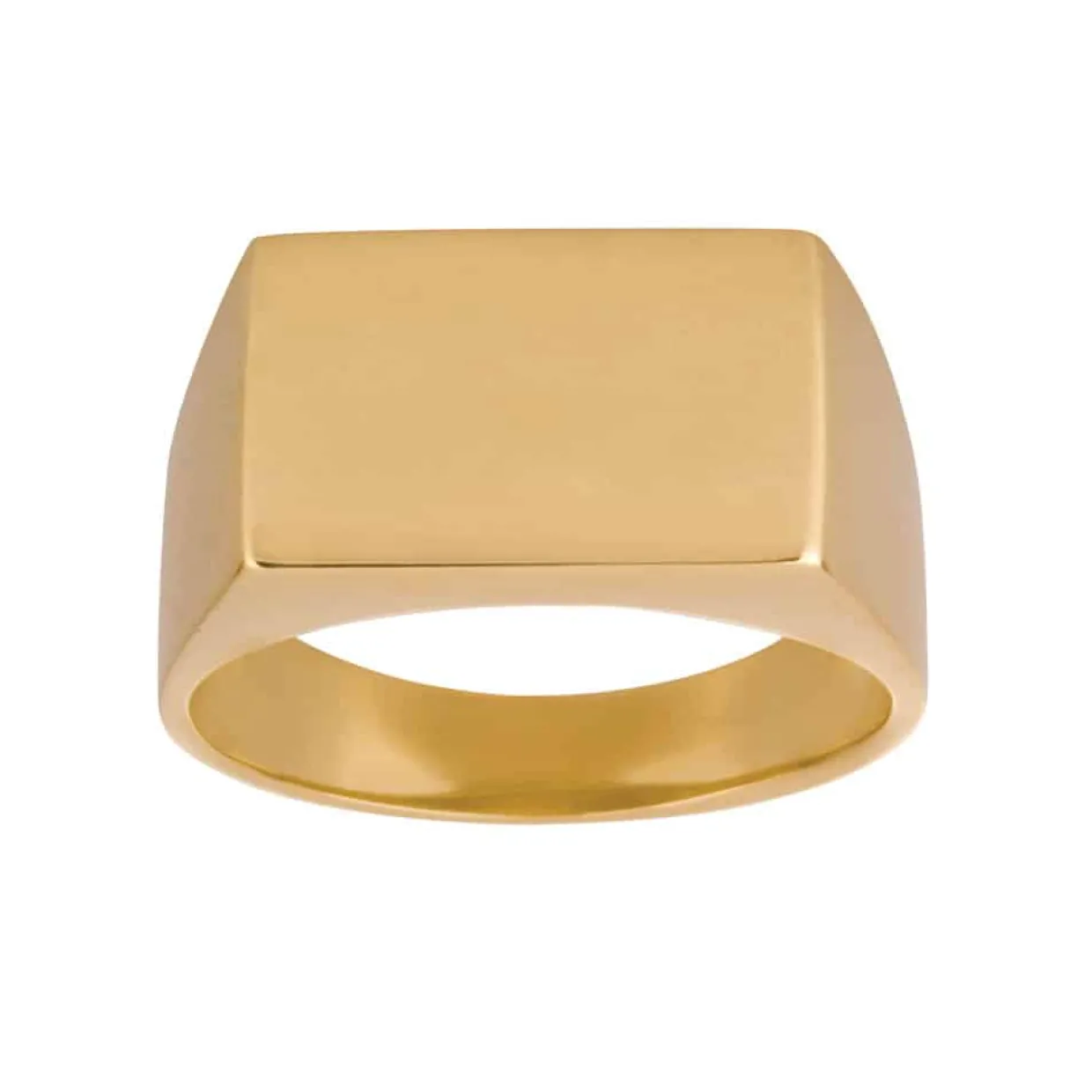 NORDAHL JEWELLERY HERRERING PLADE I 8 KARAT GULD - 10430060300