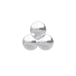 NORDAHL JEWELLERY LABRET PIERCING SØLV MED TRE KUGLER - 30140020900