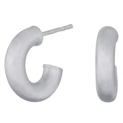 NORDAHL JEWELLERY SIMPLE52 RHODINERET SØLV CREOL 15 MM - 325 668