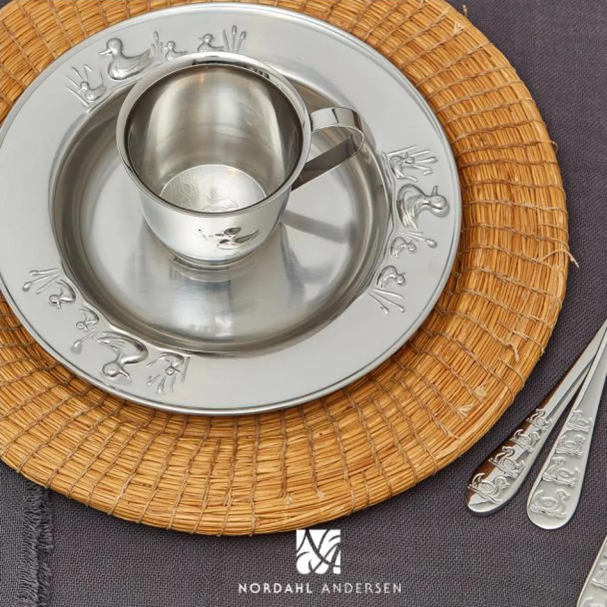 NORDAHL KOP STÅL MED ANDE MOTIV - 91025988036