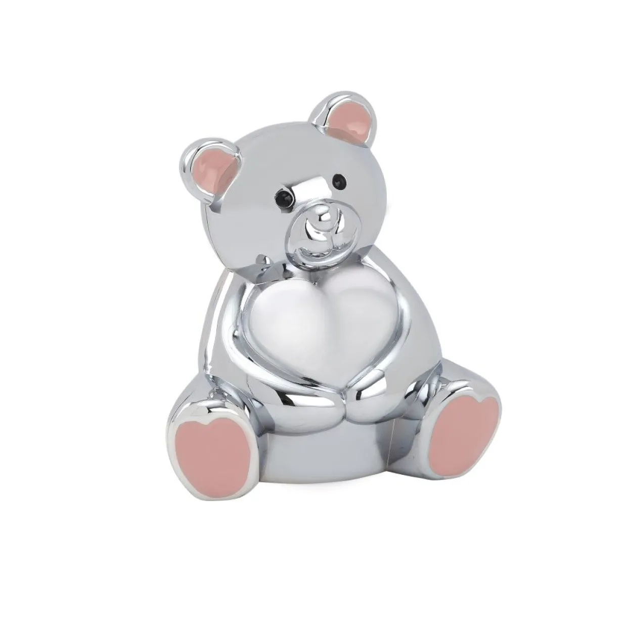 NORDAHL KROM SPAREBØSSE BAMSE MED LYSERØD ØRE - 92015286288