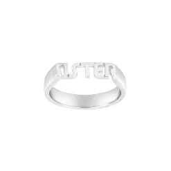 NORDAHL SØLV RING SISTER 4 MM - 125 331
