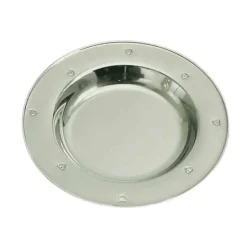 NORDAHL STÅL TALLERKEN MED HJERTER - 90025788035