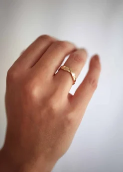 PER BORUP DAPHNE RING 14 KARAT GULD SMAL - 977R