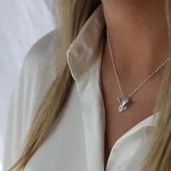 PER BORUP KAYA HALSKÆDE SØLV - SO14VX