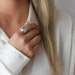 PER BORUP KAYA RING SØLV - SO13R