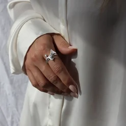 PER BORUP KAYA RING SØLV - SO13R