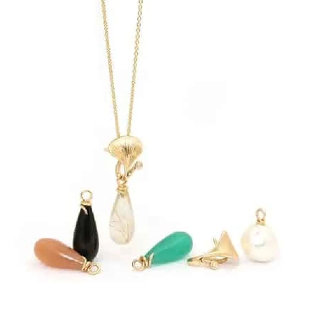 PER BORUP KAYA VEDHÆNG 14 KARAT GULD - 1146VX