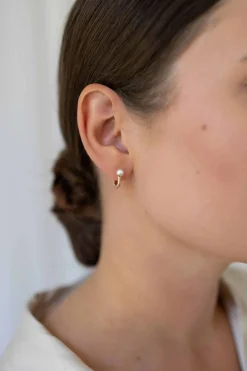 PER BORUP OPHELIA ØRERINGE 14 KARAT GULD MED PERLE - 1127ØX