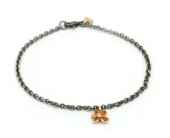 PER BORUP VIOLINA ARMBÅND OXIDERET MED GULD VIOLINA - 1108ASX